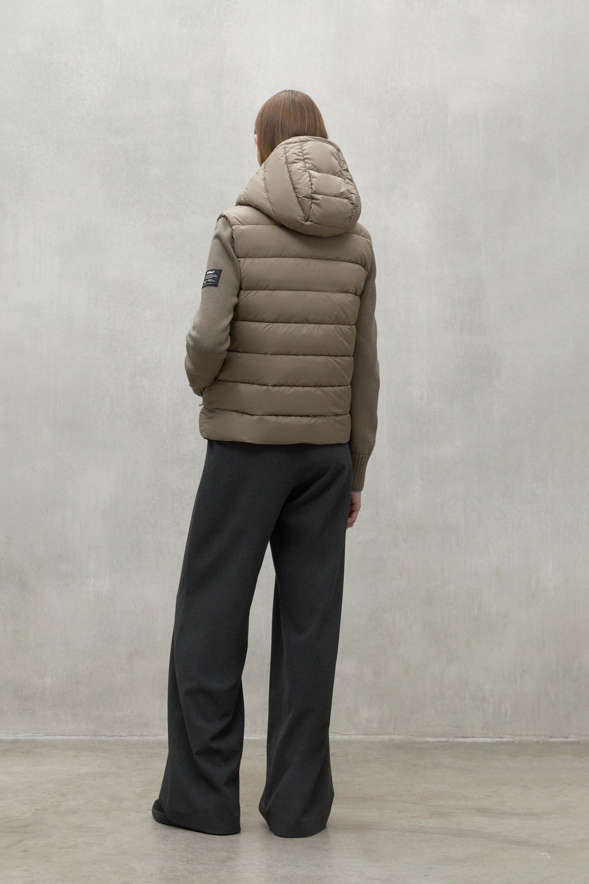 BROWN DENALI KNITTED JACKET