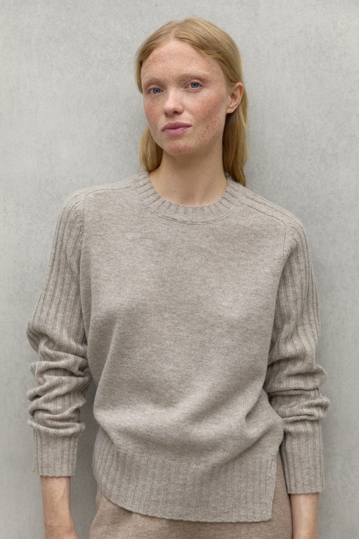 PULLOVER EUCALIPTO BEIGE