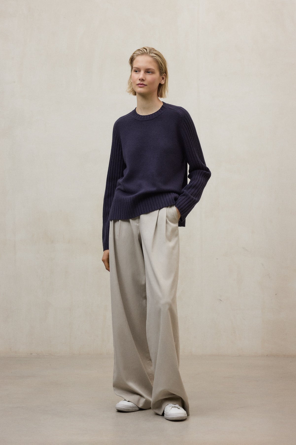 MAGLIONE EUCALIPTO VIOLA