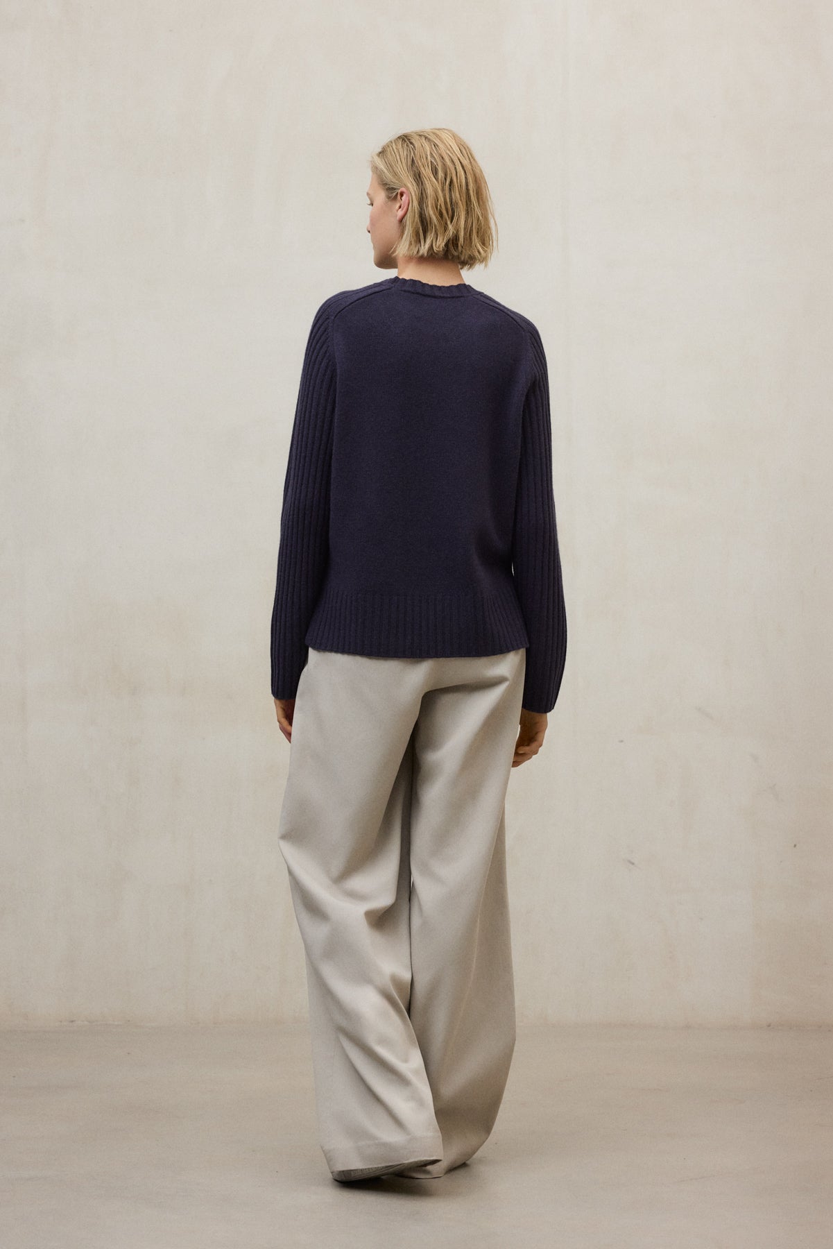 MAGLIONE EUCALIPTO VIOLA