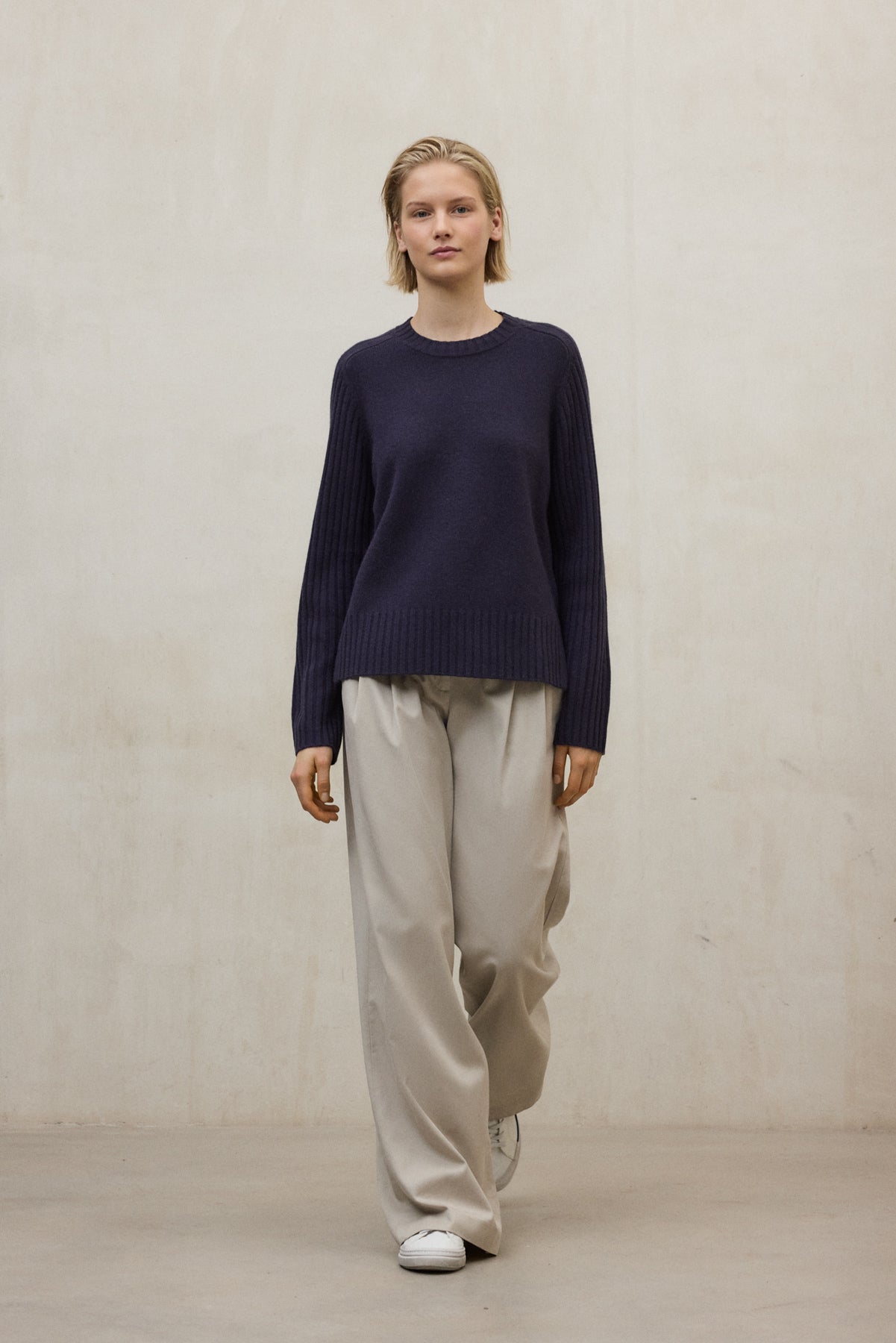 MAGLIONE EUCALIPTO VIOLA