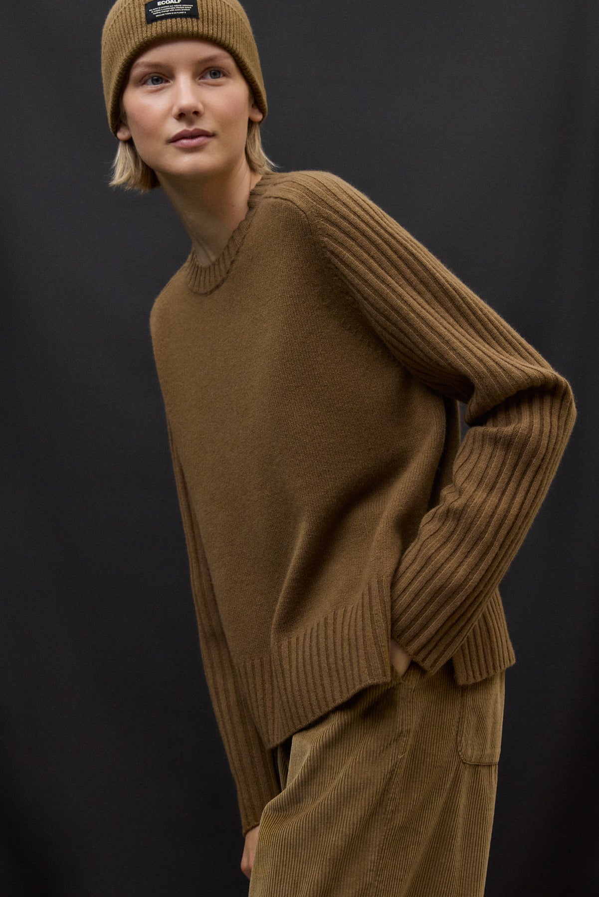 BROWN EUCALIPTO SWEATER
