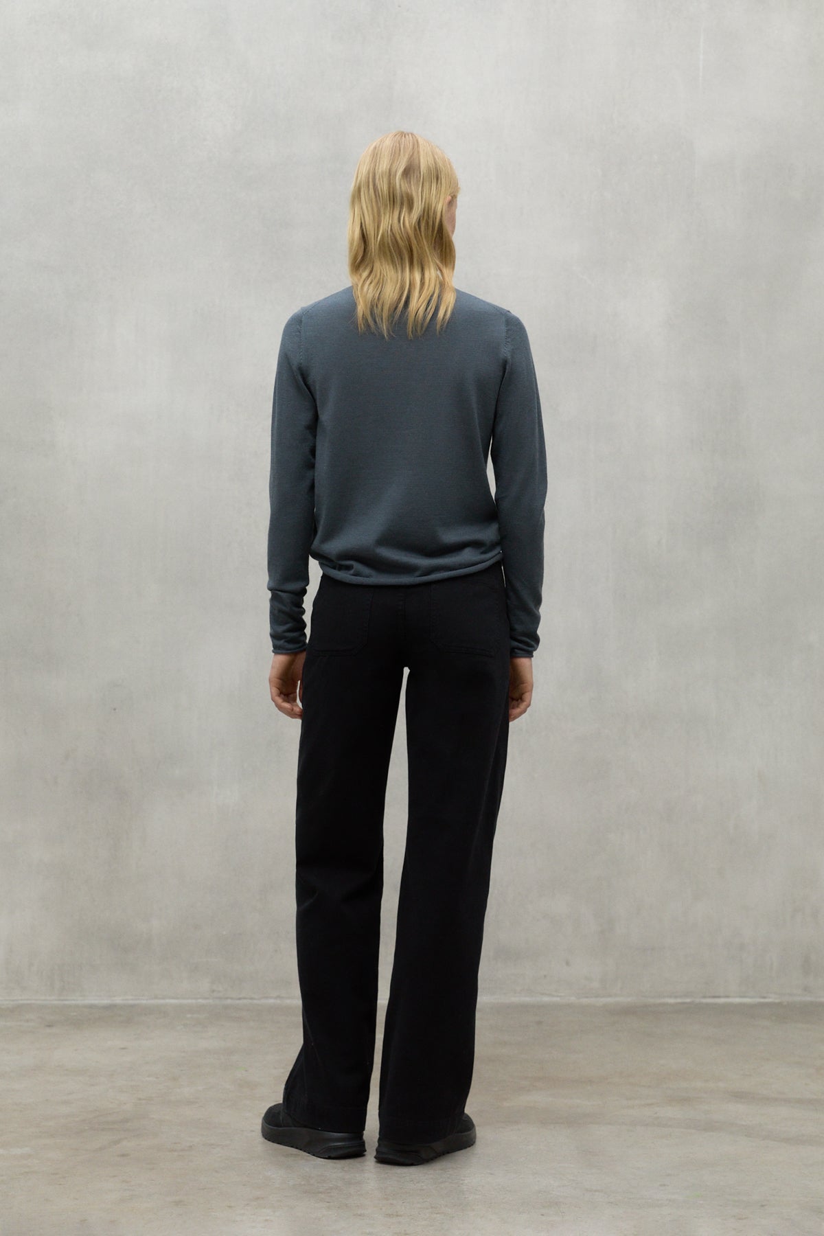 MAGLIONE COLLO FAYA VERDE