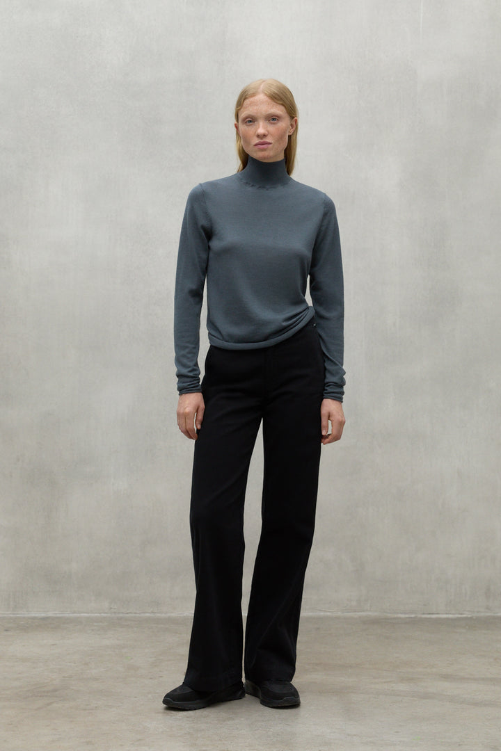 GREEN FAYA TURTLENECK JUMPER