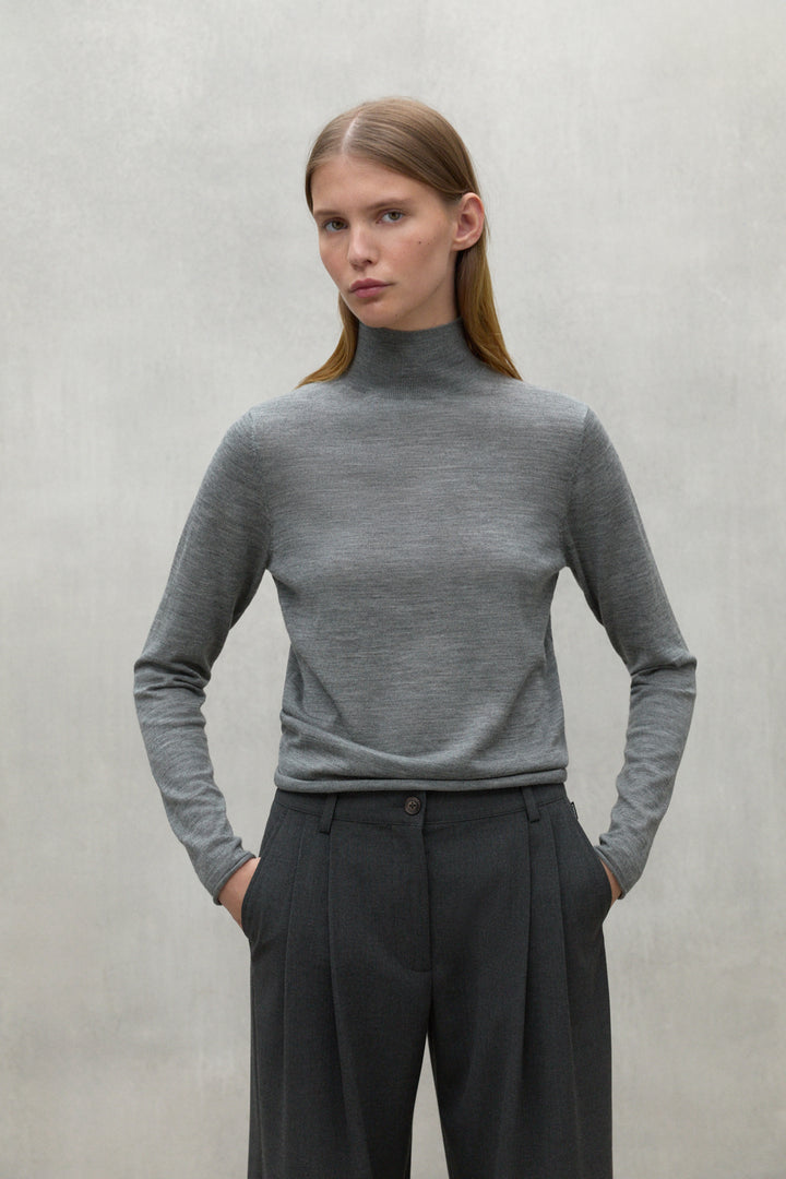 JUMPER COLLAR FAYA GREY