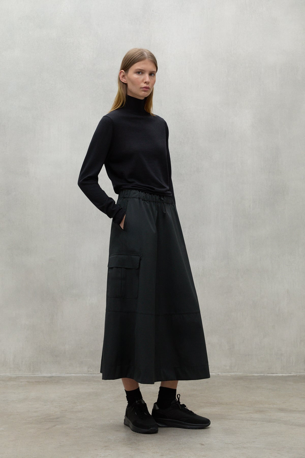 PULLOVERKRAGEN FAYA SCHWARZ