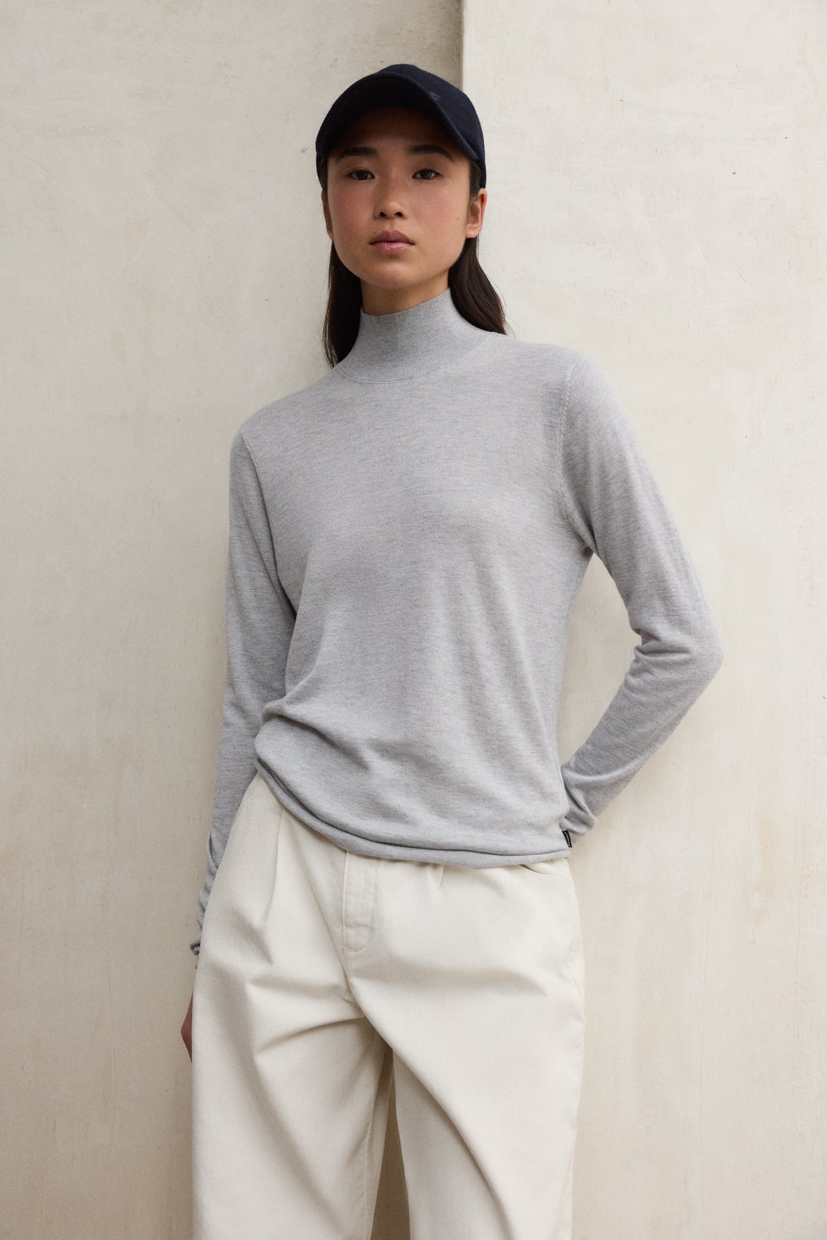 PULL FAYA GRIS CLAIR