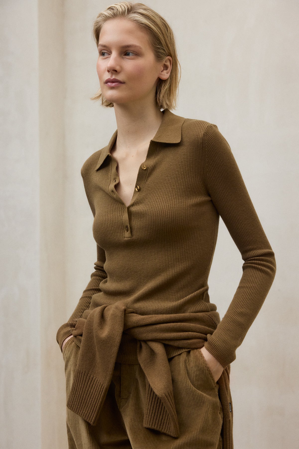 JERSEY GENTIA MARRÓN