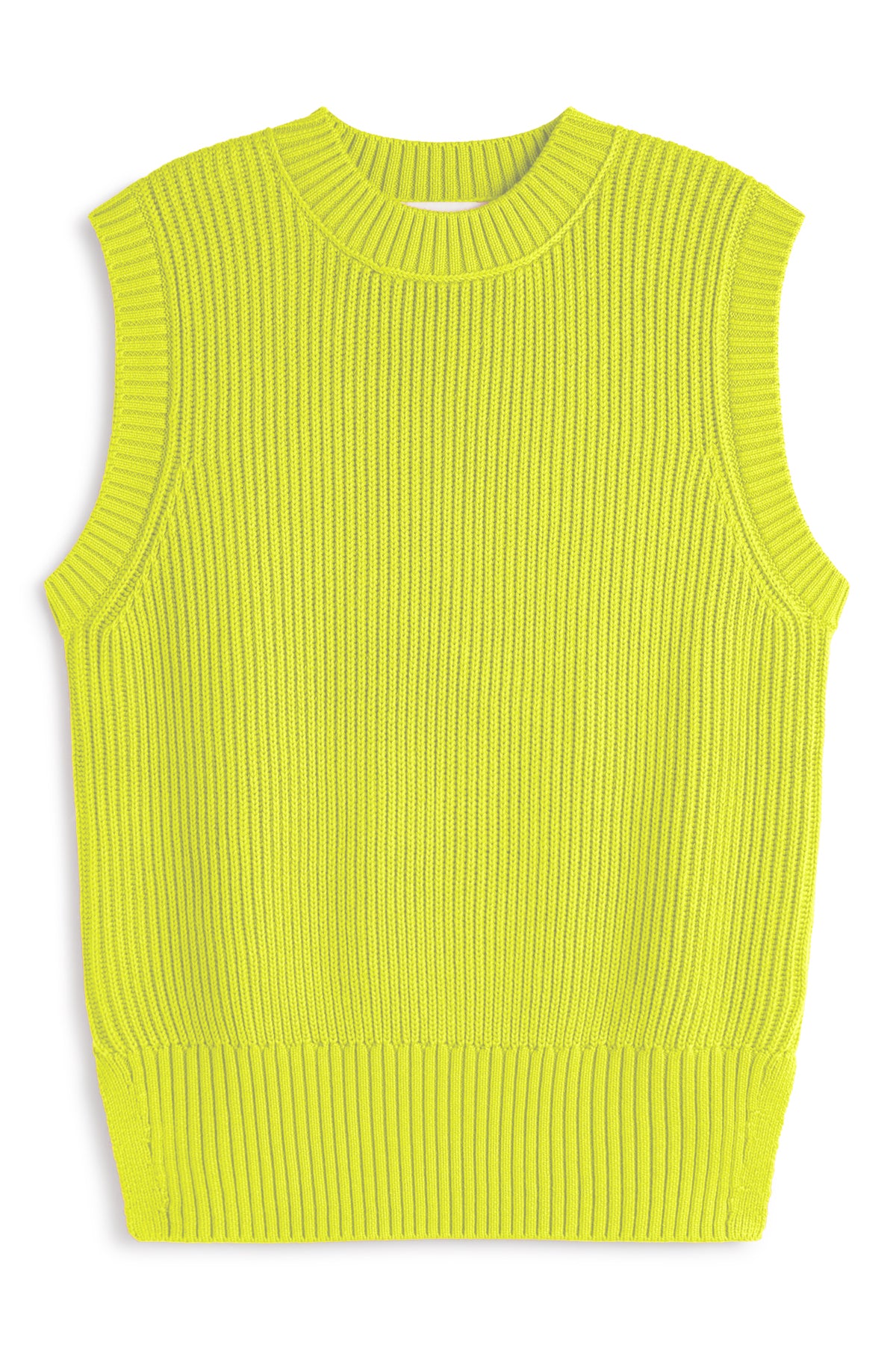 LIME GREEN HIEDRA KNITTED VEST