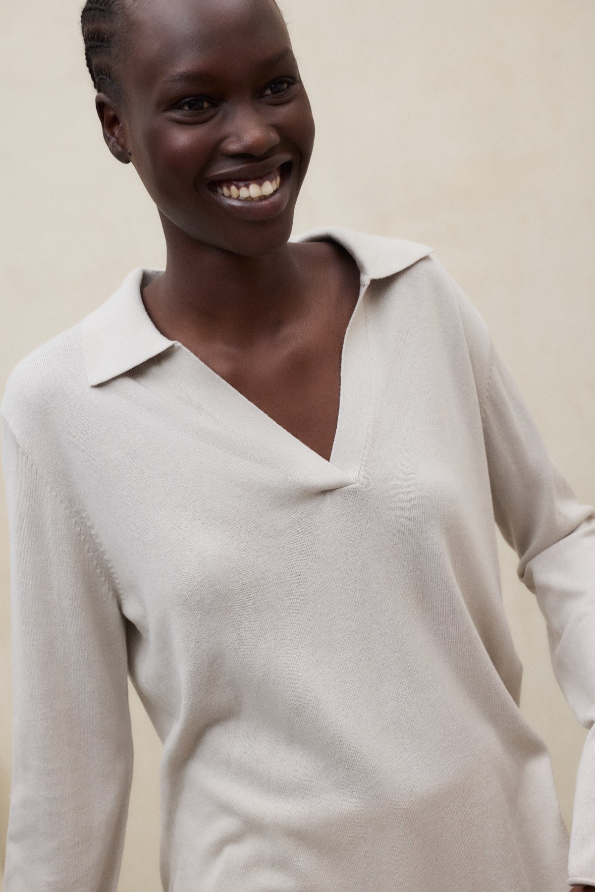 PULLOVER MIRTO BEIGE