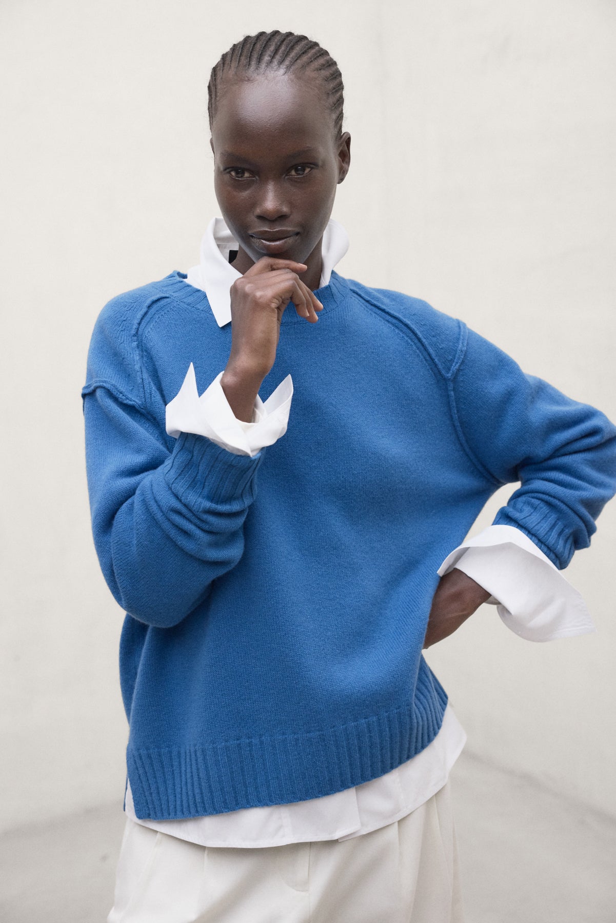PULL MOCAN BLEU