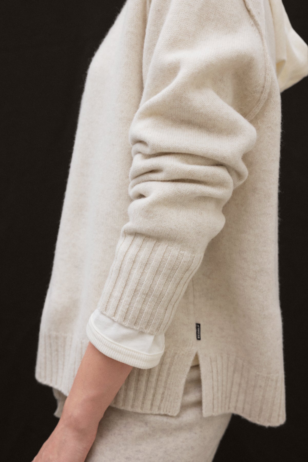MAGLIONE MOCAN BEIGE