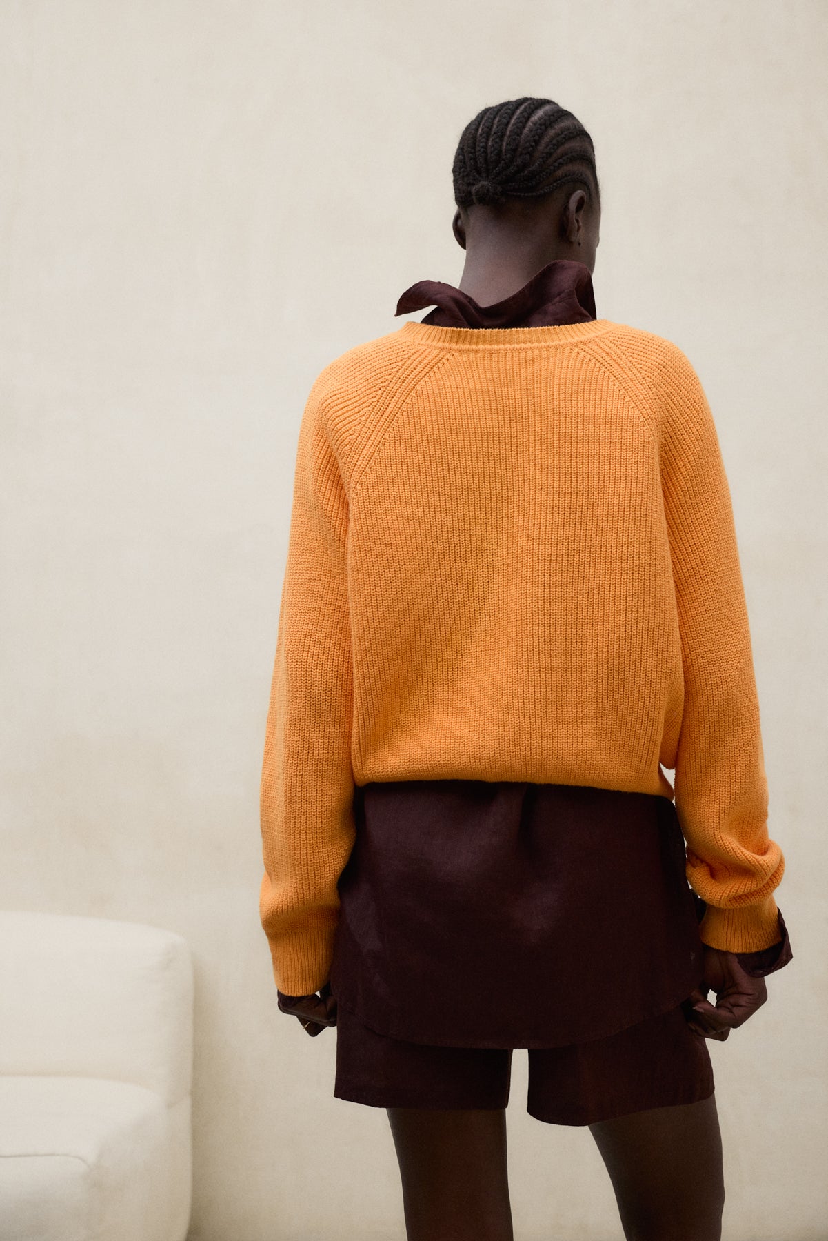 ORANGE NONI SWEATER