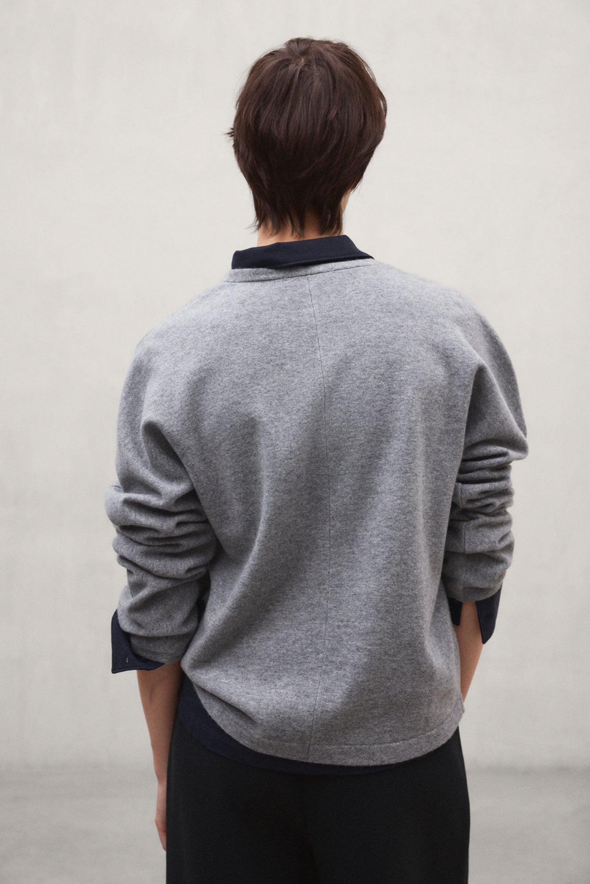 GREY YEBES SWEATER