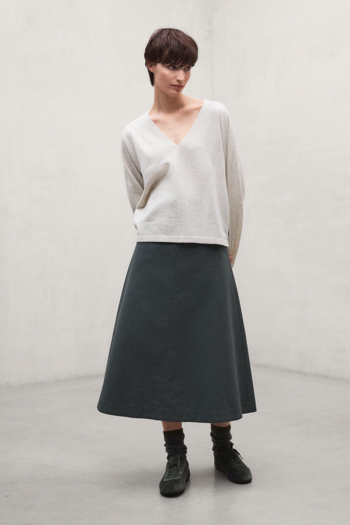 BEIGE YEBES SWEATER