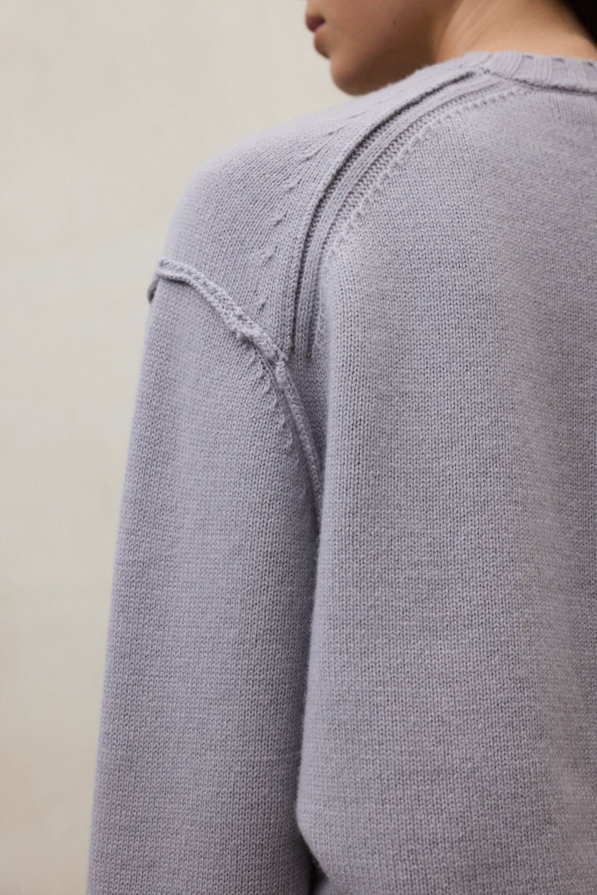 PURPLE MOCAN SWEATER