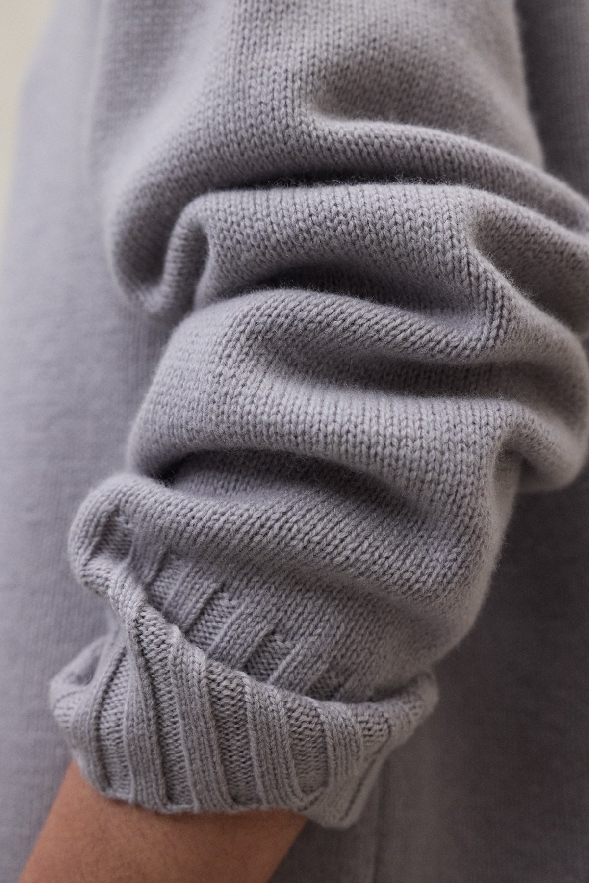 PURPLE MOCAN SWEATER