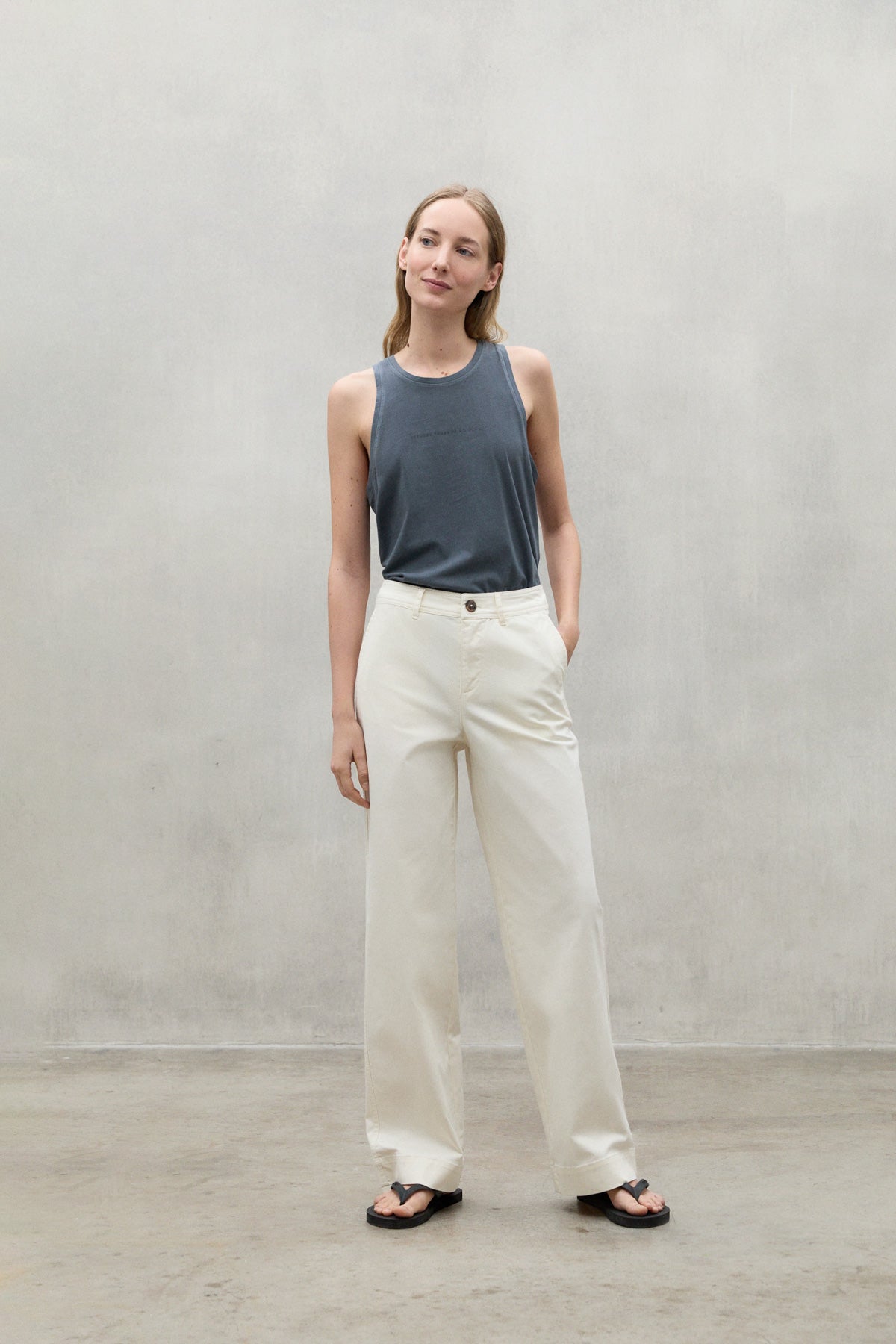 Women's wool trousers  ECOALF Trouser collection