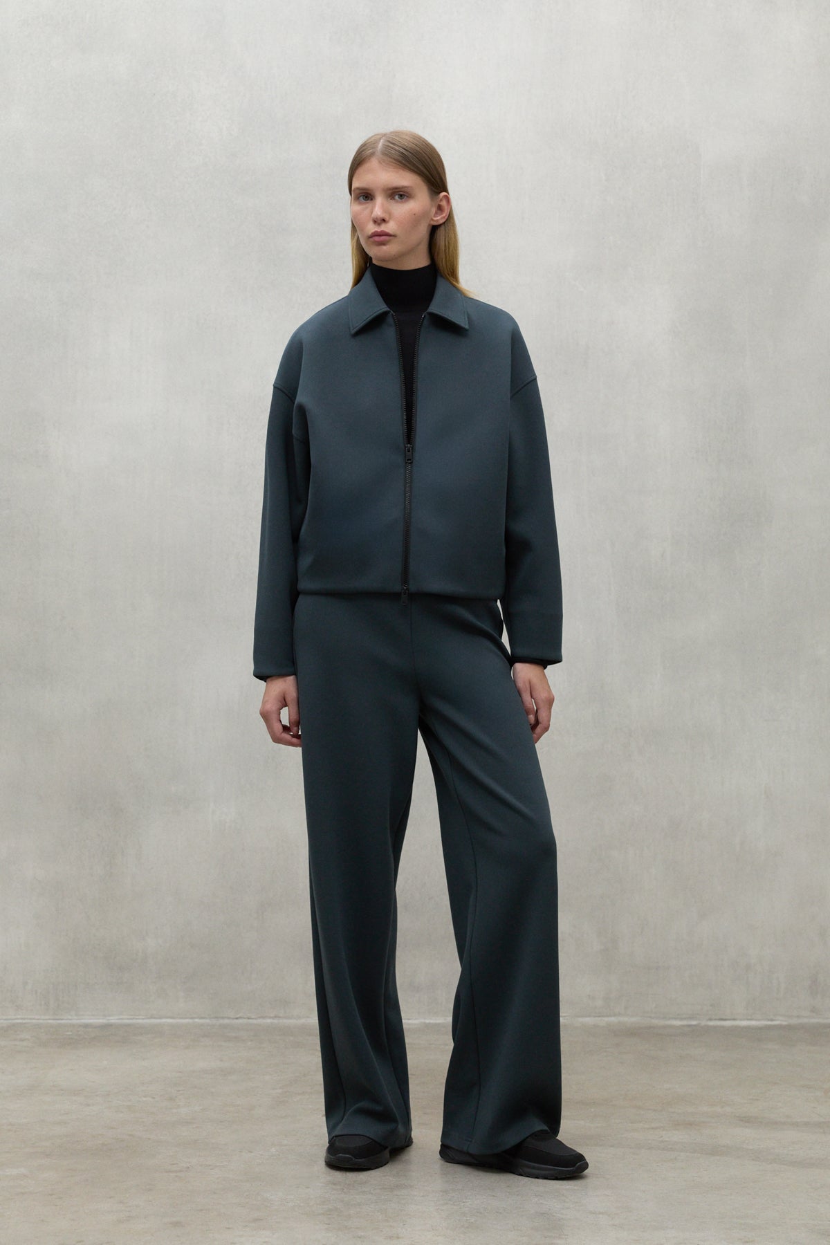 DARK GREEN ARDA TROUSERS