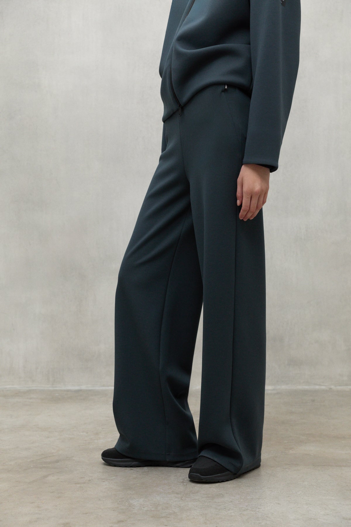 DARK GREEN ARDA TROUSERS