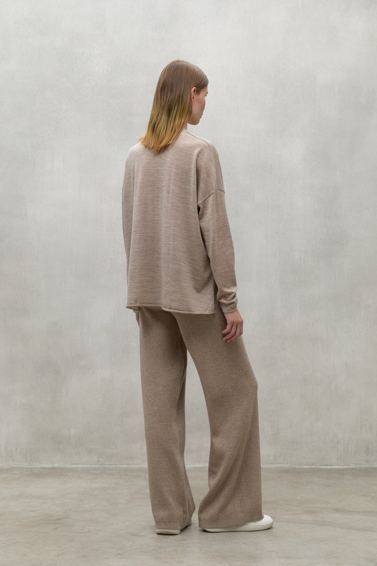 BEIGE CABRI TROUSERS
