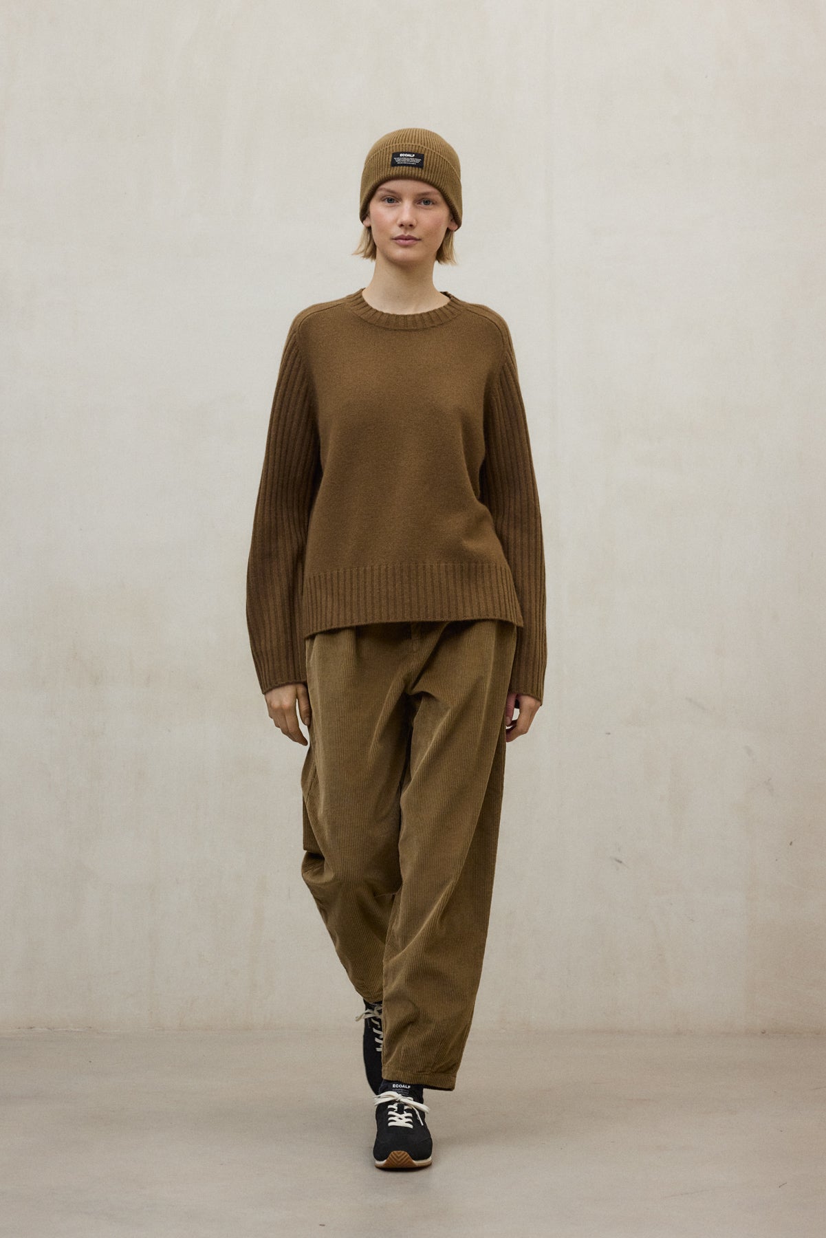 BROWN FIORA TROUSERS