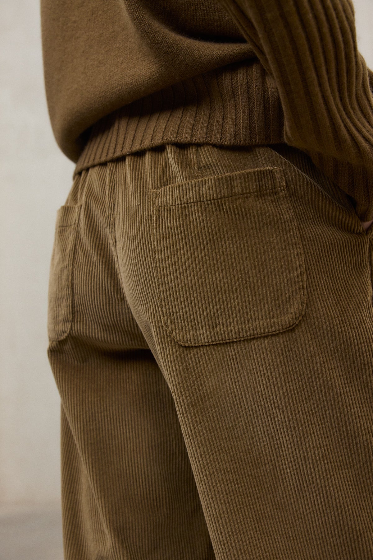 PANTALON FIORA MARRON