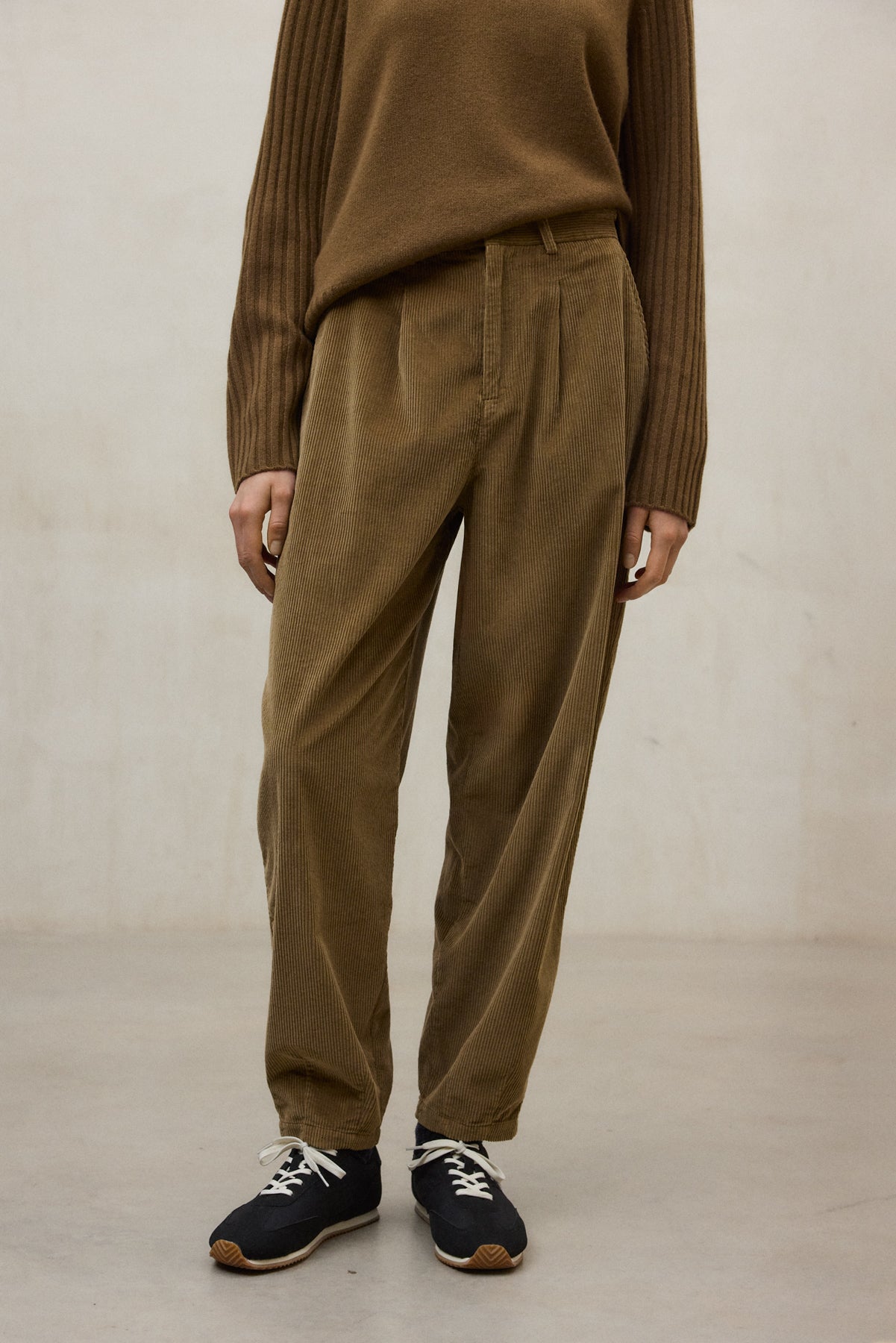 PANTALON FIORA MARRON