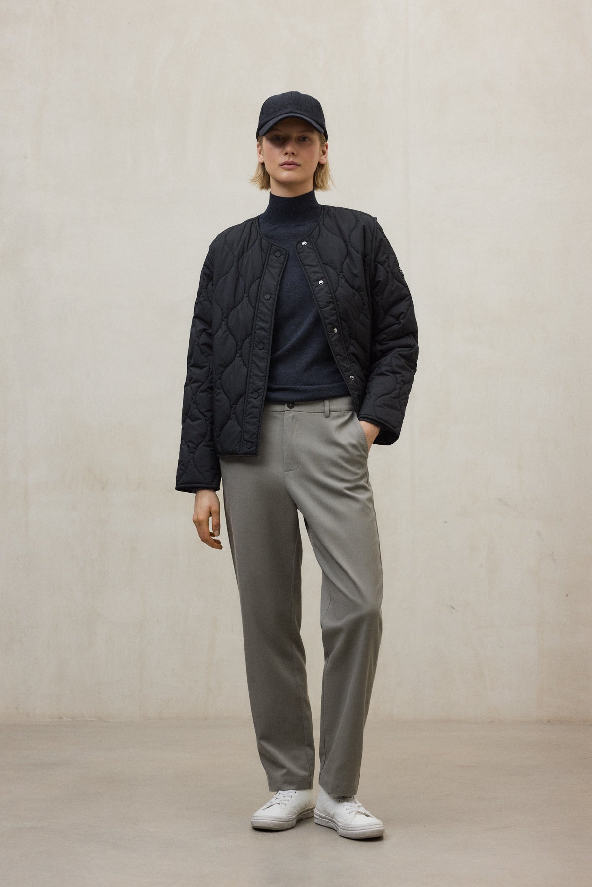 BEIGE GALIA TROUSERS