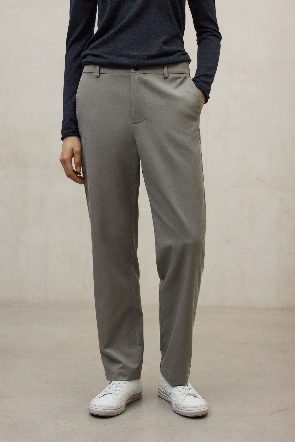 BEIGE GALIA TROUSERS