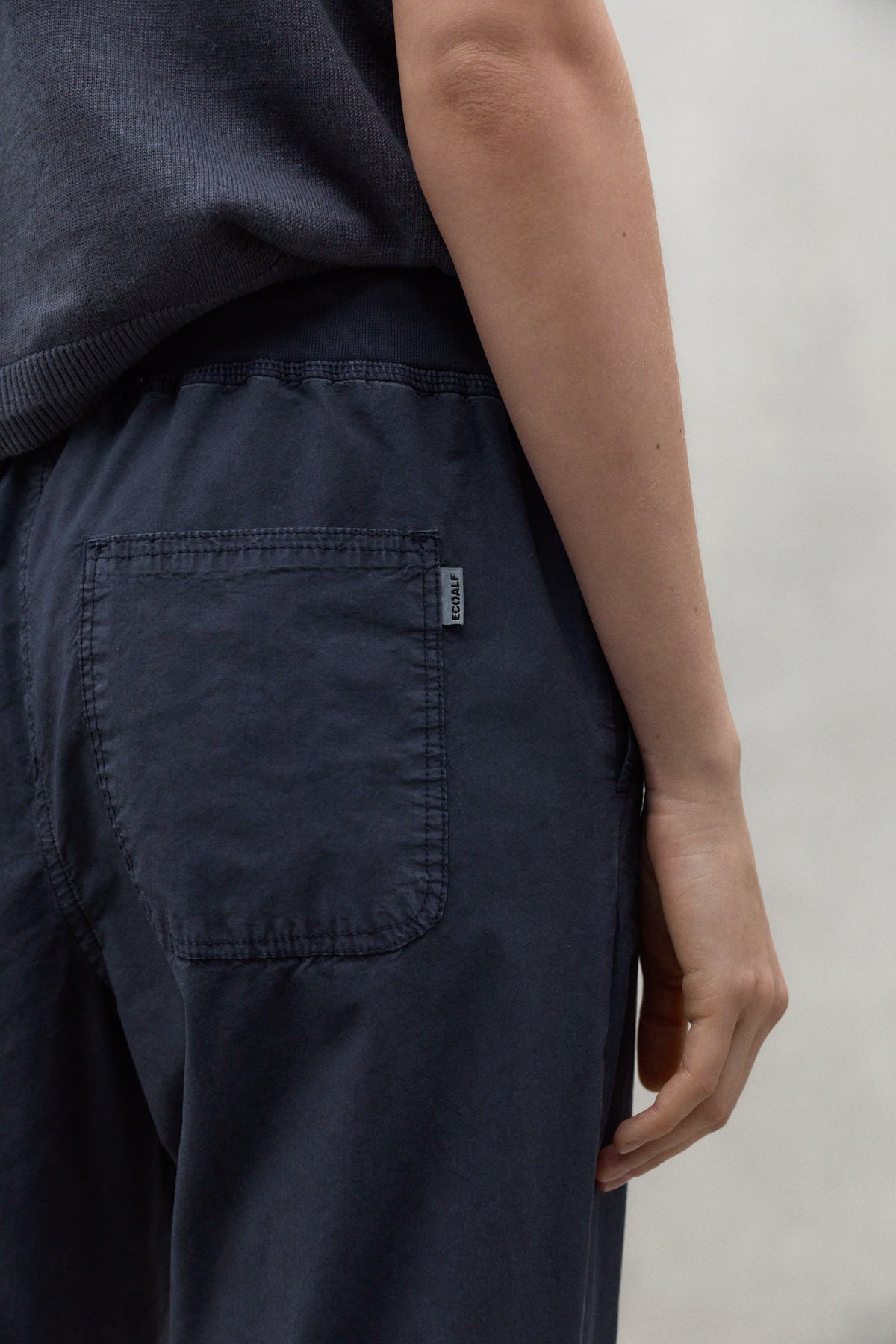 NAVY BLUE GANGES TROUSERS