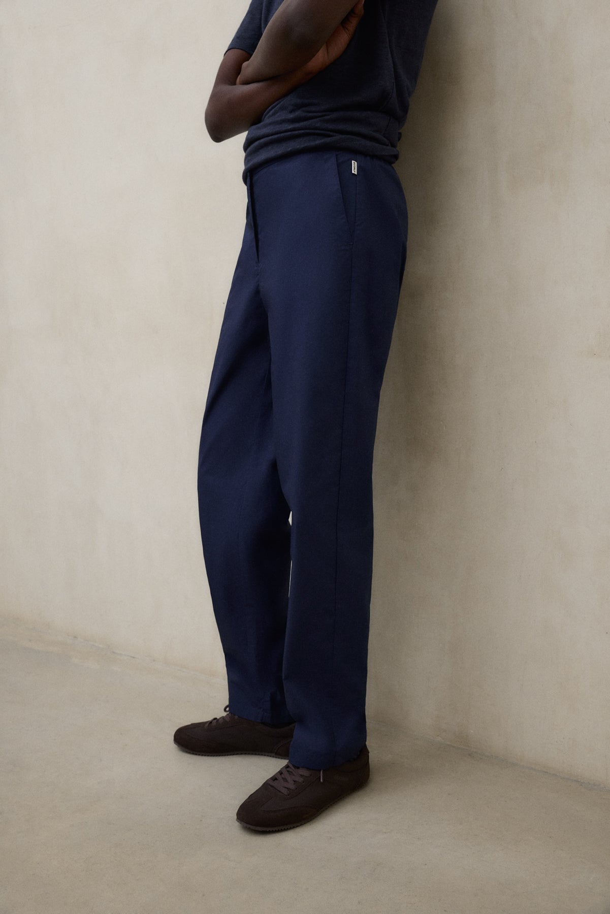 PANTALONES LAGA AZUL MARINO