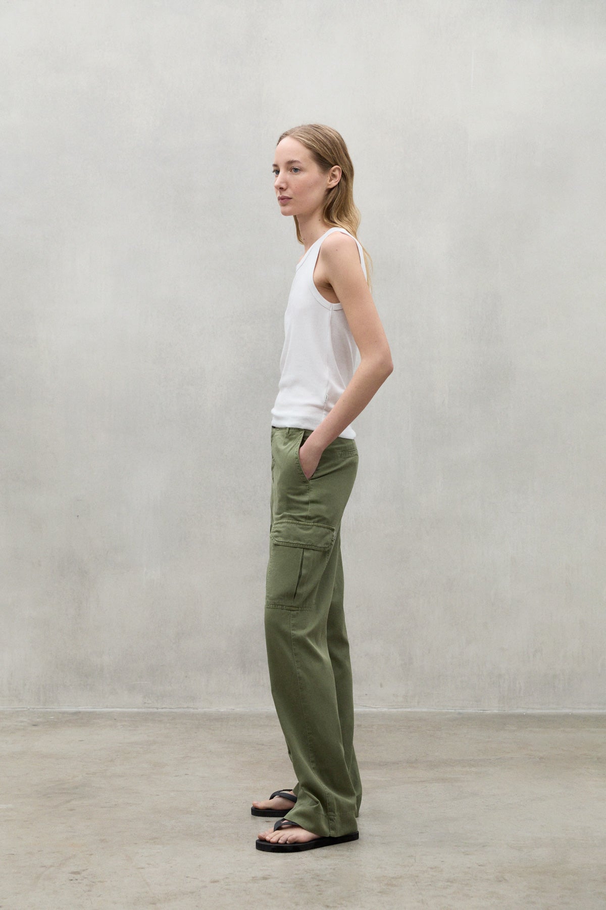 GREEN MARY TROUSERS