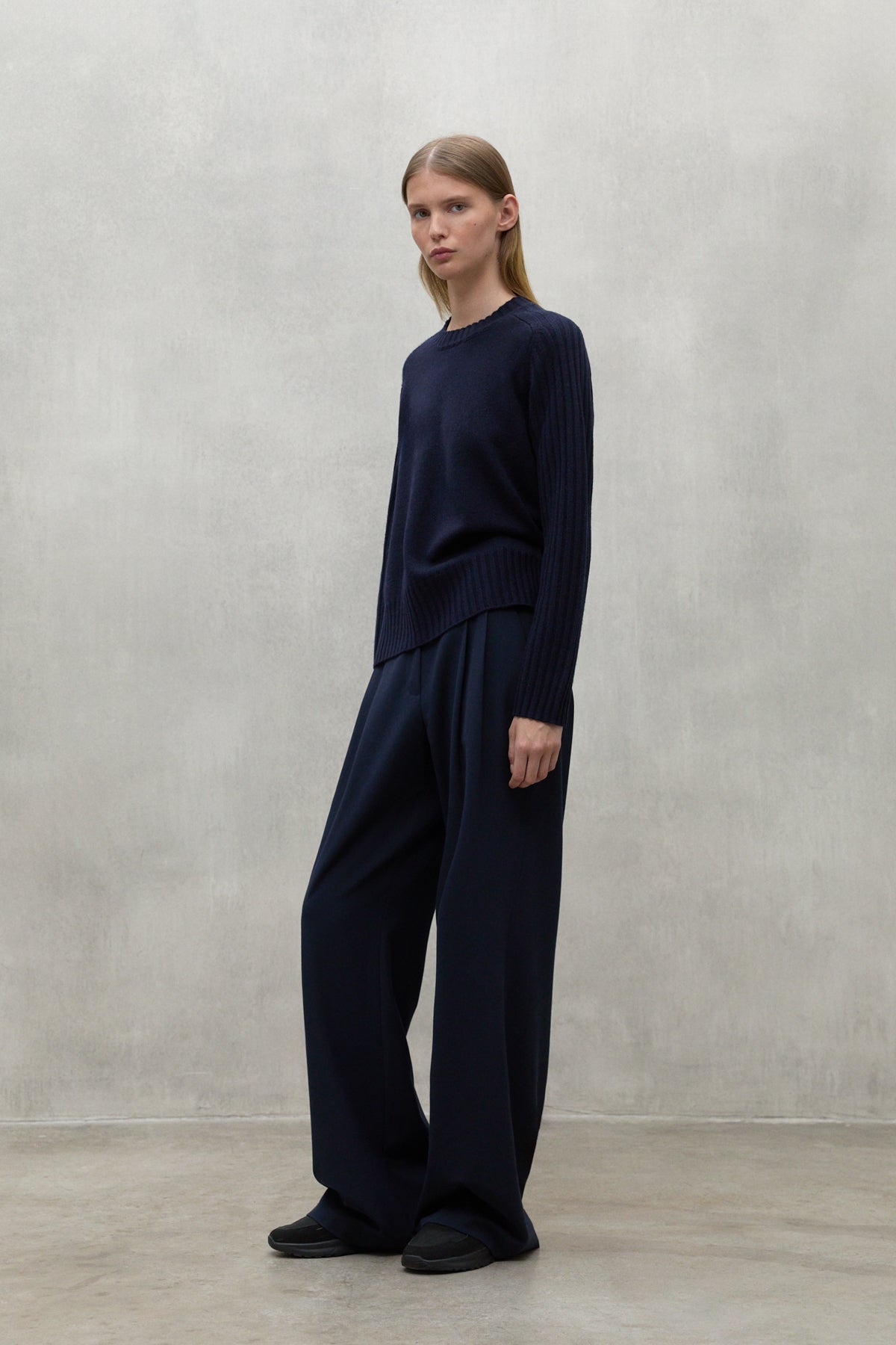 NAVY BLUE MIEL TROUSERS