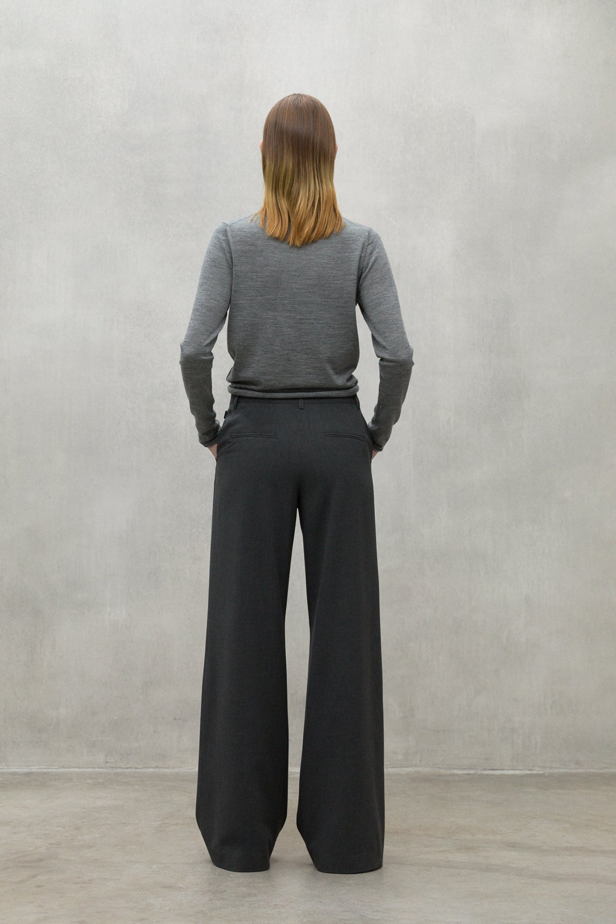 DARK GREY MIEL TROUSERS