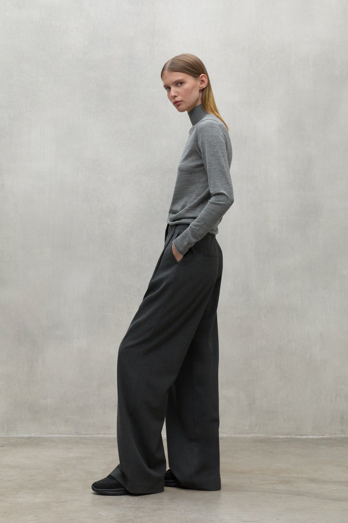 DARK GREY MIEL TROUSERS