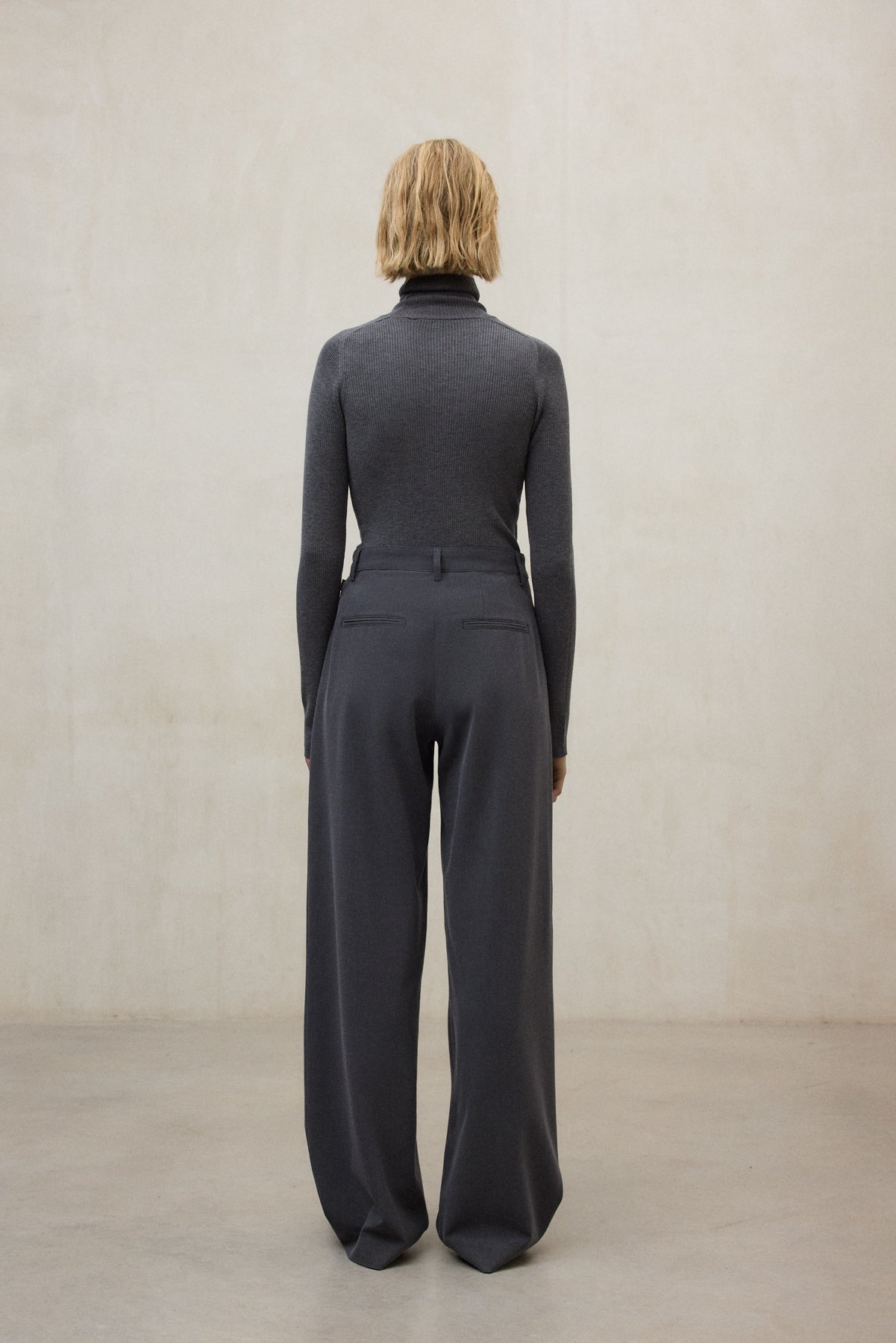 DARK GREY MIEL TROUSERS