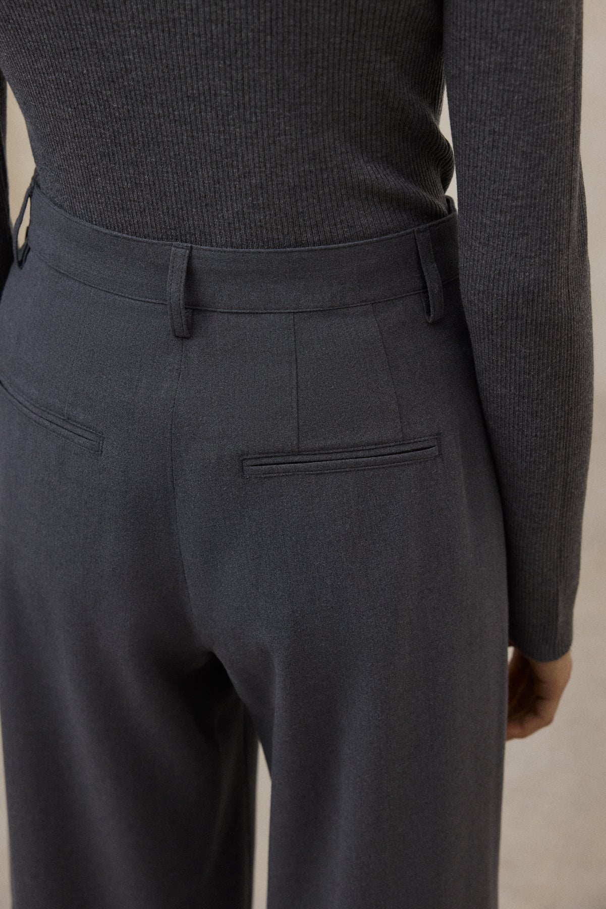 DARK GREY MIEL TROUSERS