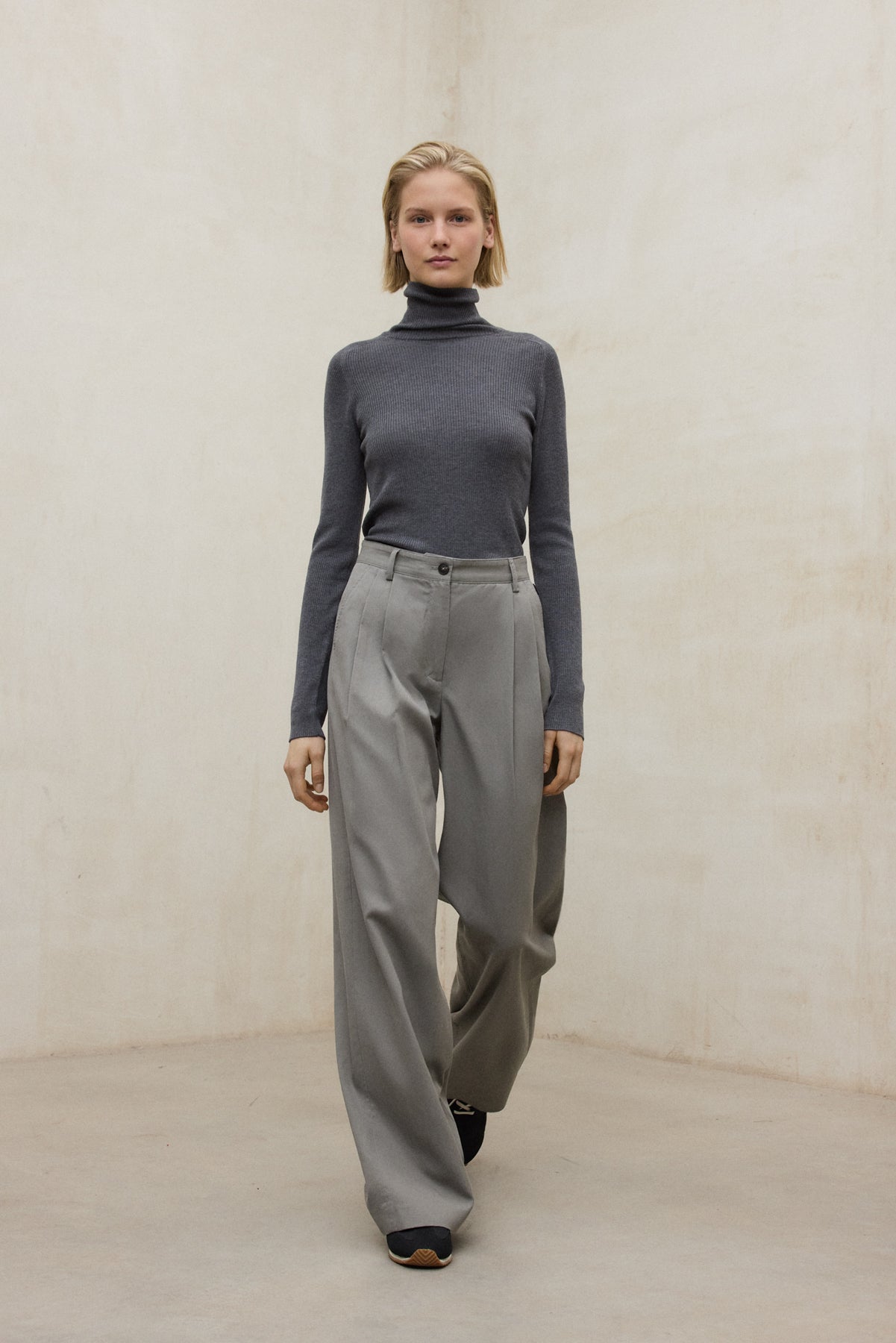 GREY MIEL TROUSERS