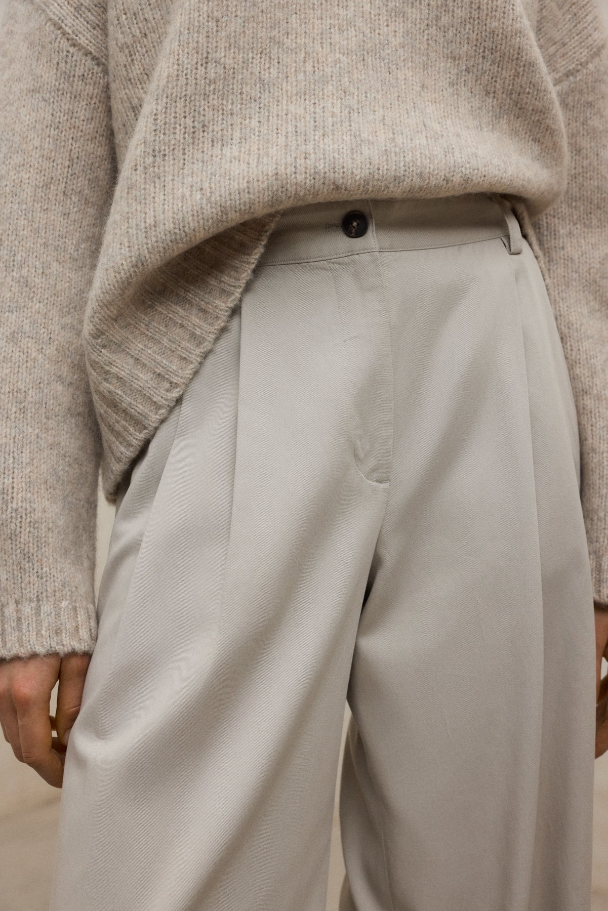 BEIGE MIEL TROUSERS