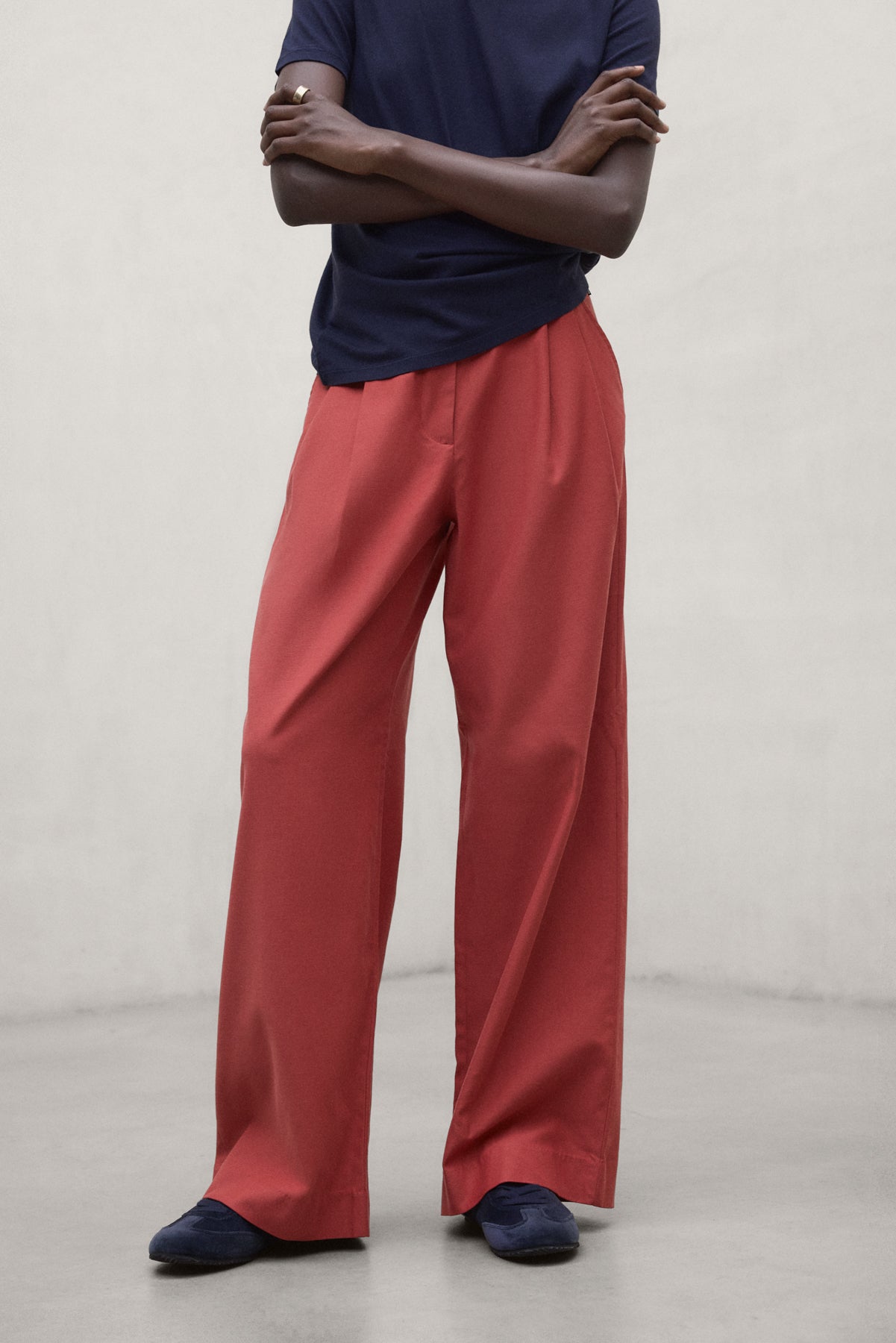 TECHNISCHE BAUMWOLLHOSE HONIG-ORANGE