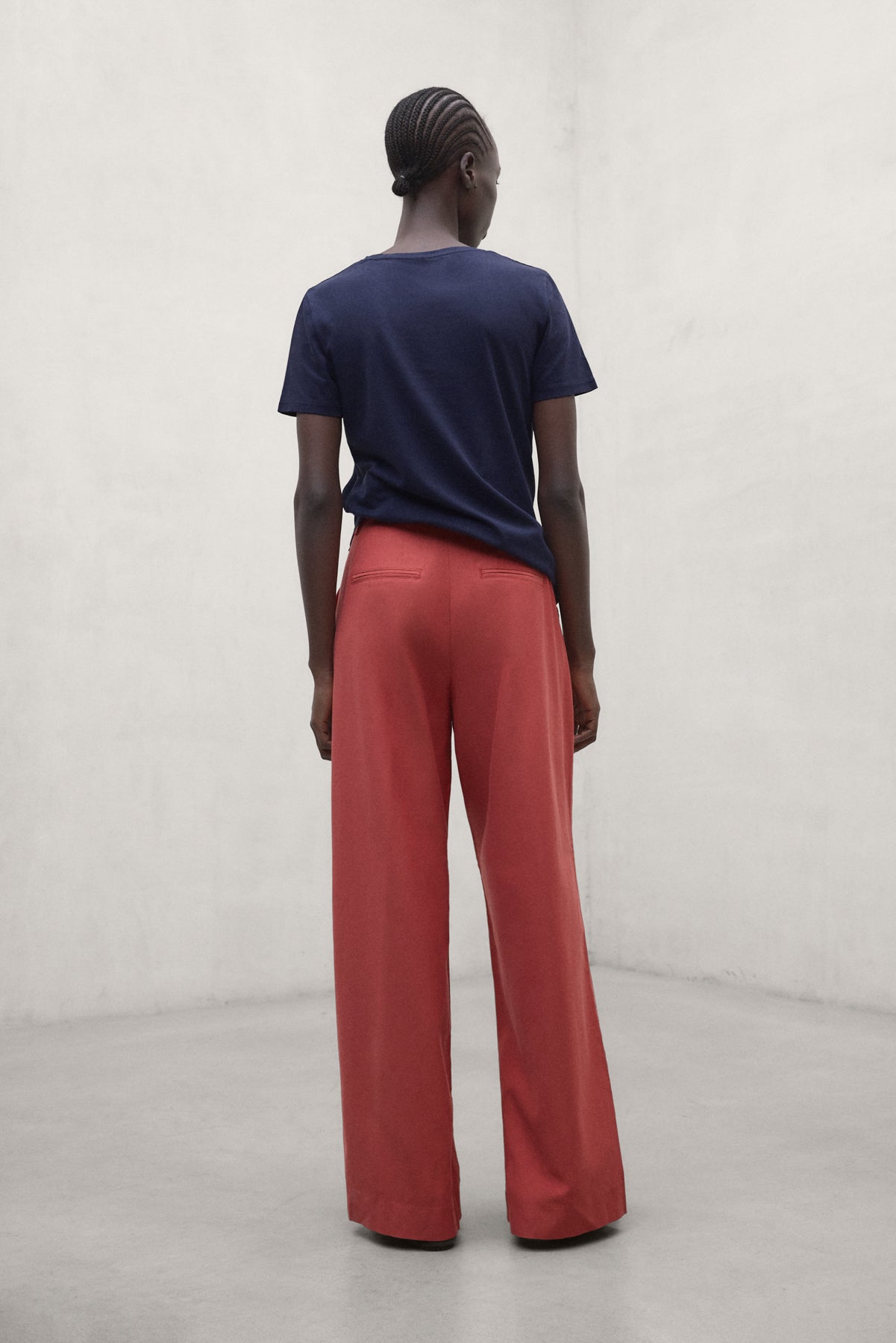 PANTALÓN ALGODÓN TÉCNICO MIEL NARANJA