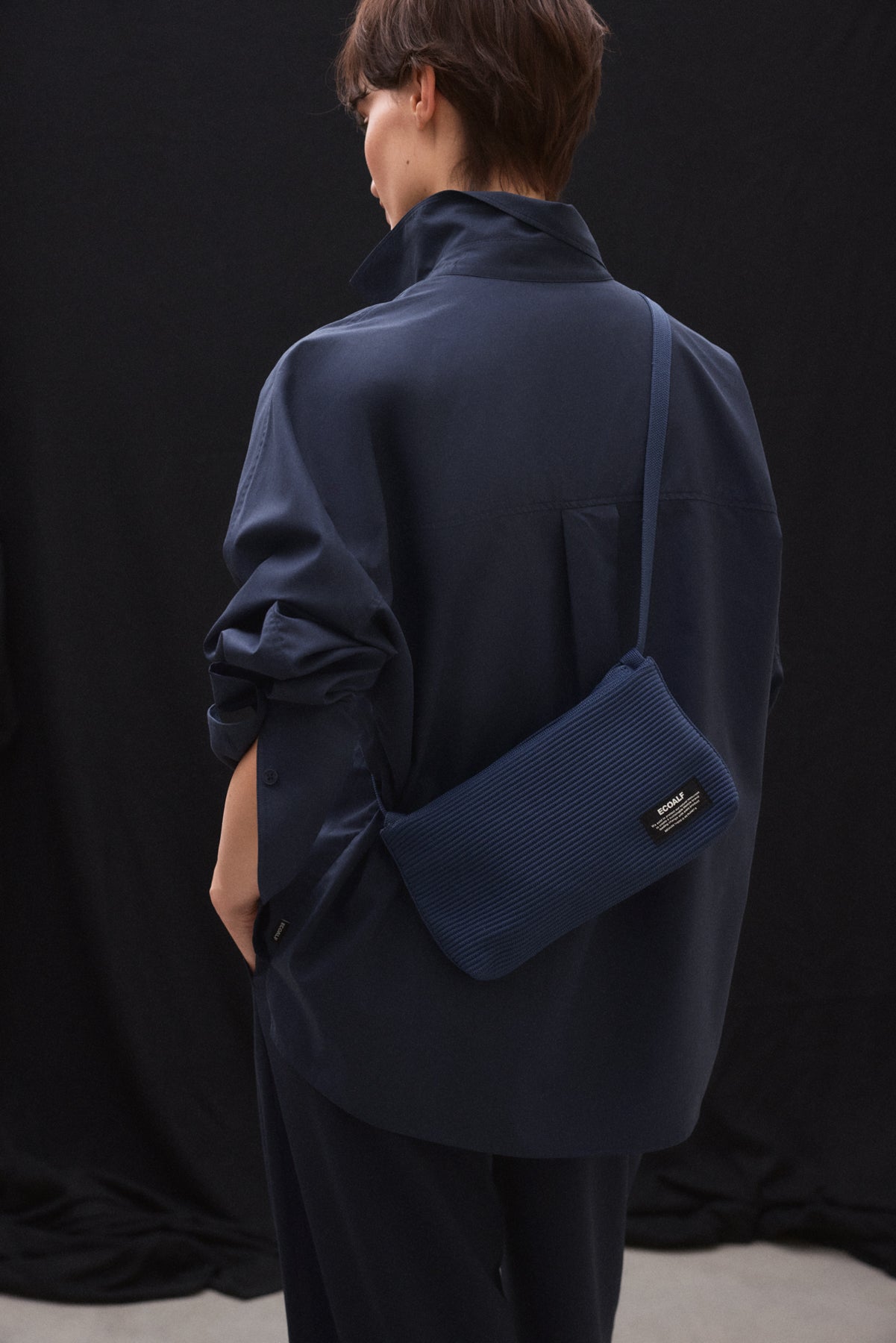 BOLSO TIKA BAGUETTE AZUL