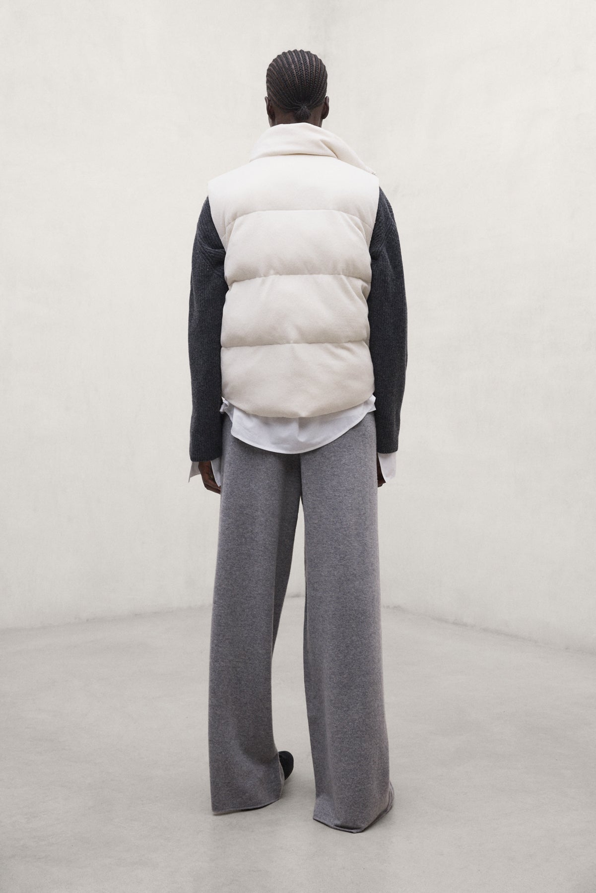 GREY MILLAN TROUSERS