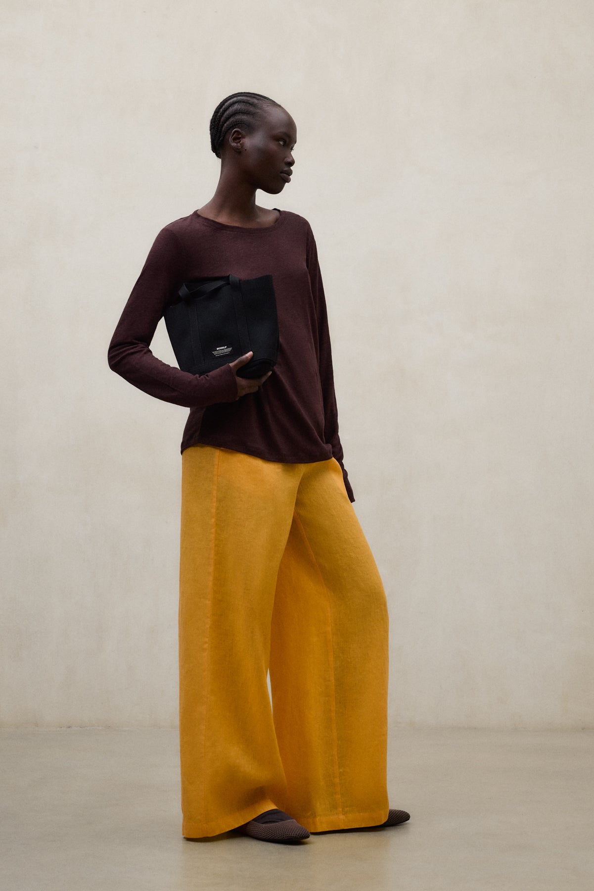 ORANGE MOSSI TROUSERS