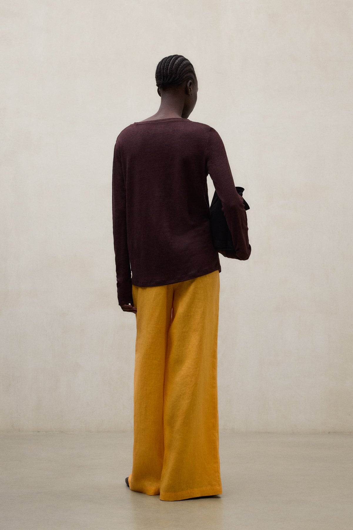 ORANGE MOSSI TROUSERS