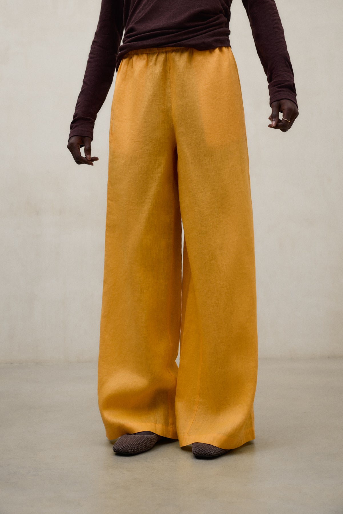 ORANGE MOSSI TROUSERS