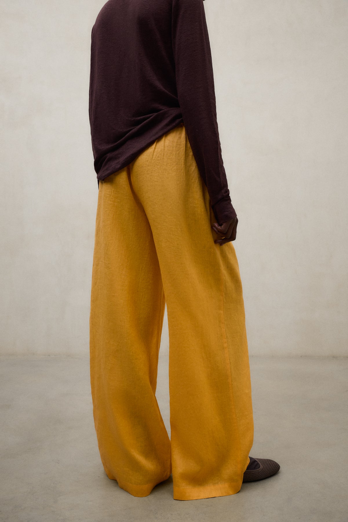 ORANGE MOSSI TROUSERS