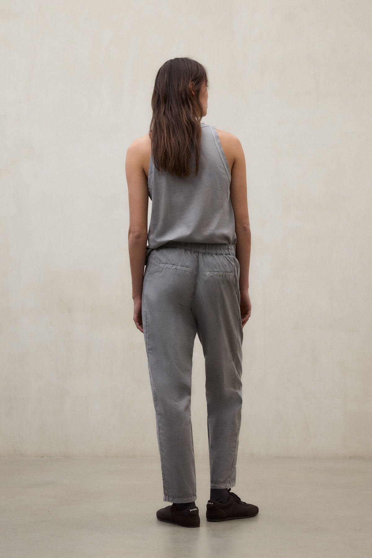 DARK GREY RIPOLL TROUSERS
