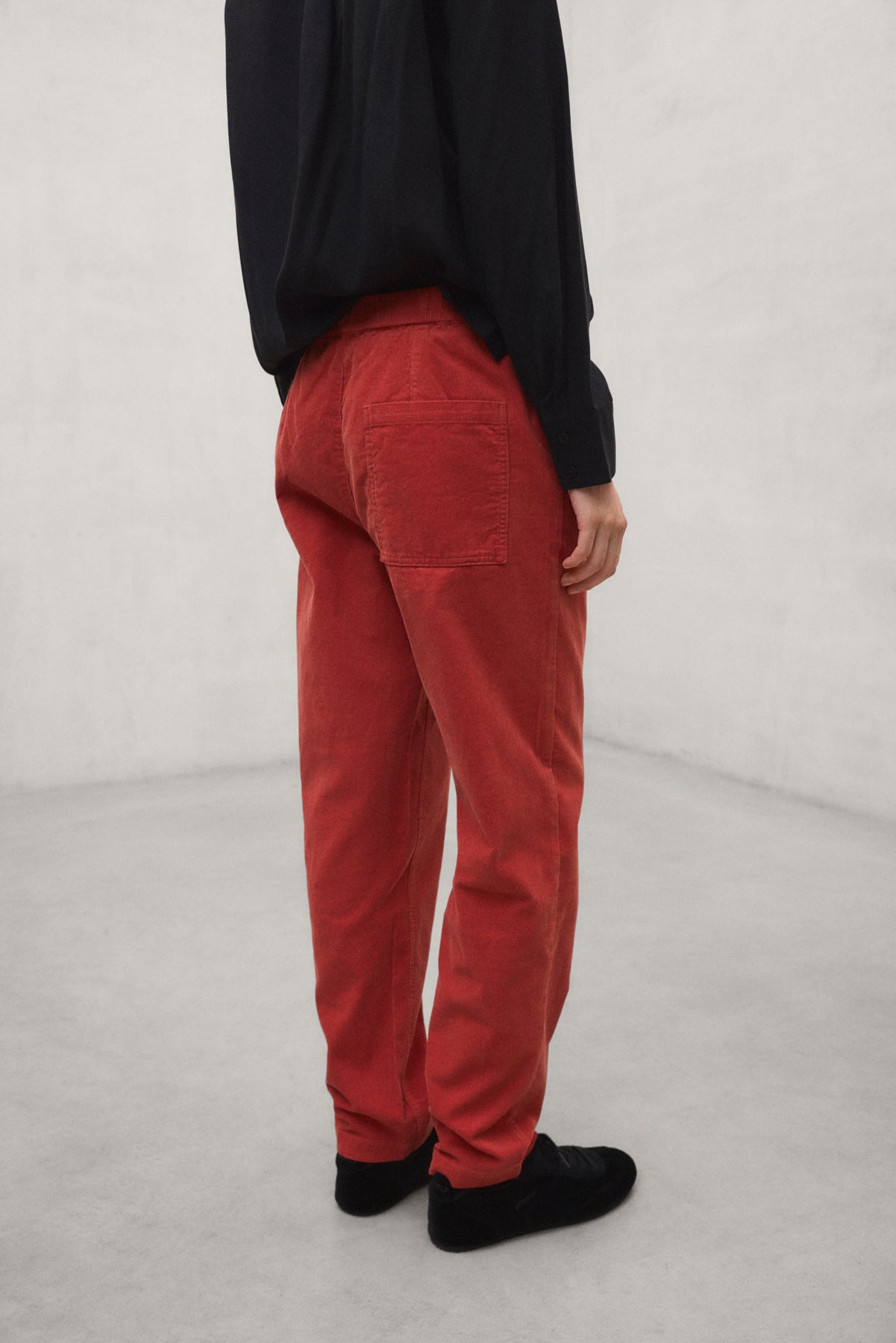 PANTALÓN PANA SANZ NARANJA
